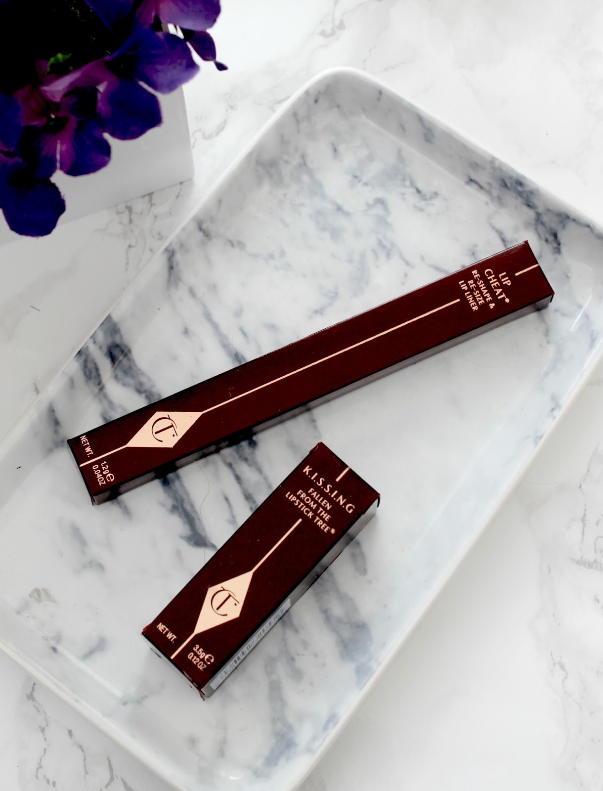 Charlotte Tilbury Penelope Pink Lipstick and Pillow Talk Lip Liner